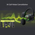 Havit - Bluetooth Earphones (E553BT) - Open-ear (Air Conduction), Bluetooth 5.3, Noise Cancellation, Type-C, 110mAh - Green