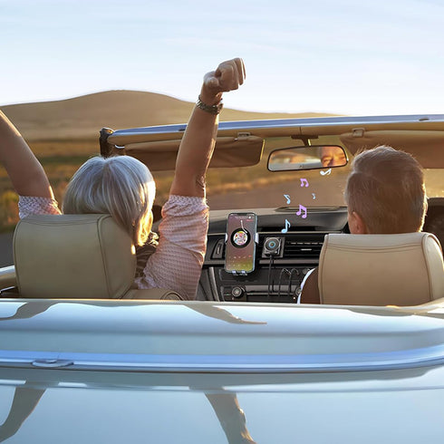 Ugreen - Audio Receiver CM672 (35222A) - Type-C Female, Jack 3.5mm Male, Mic, Bluetooth 5.2, 300mAh, Hi-Res Audio - Gray