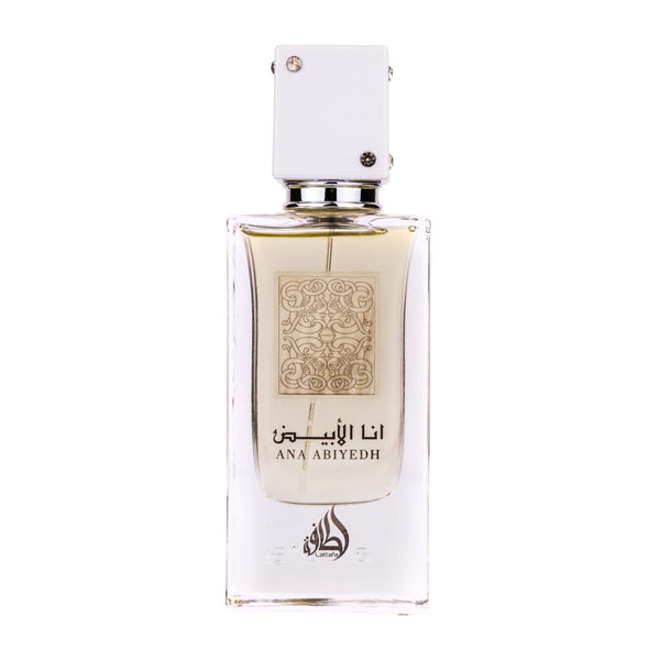 Lattafa Apa de Parfum Ana Abiyedh White EDP - 60ml | Parfum Arabesc pentru Femei