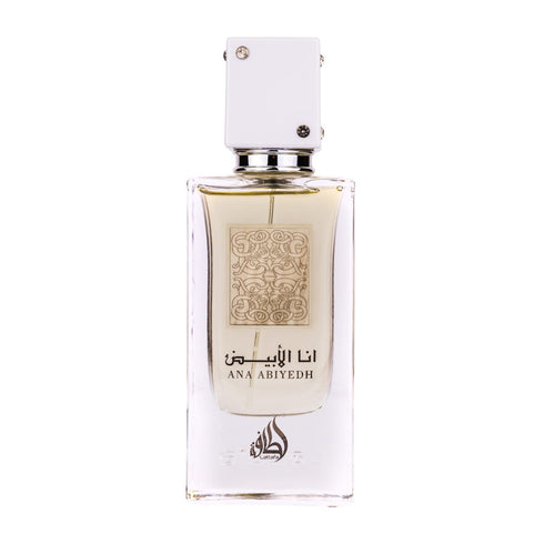Lattafa Apa de Parfum Ana Abiyedh White EDP - 60ml | Parfum Arabesc pentru Femei