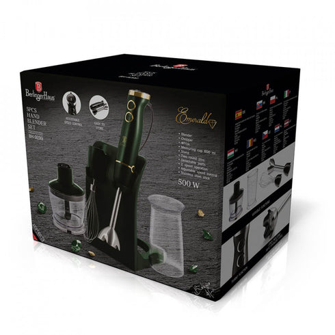 Blender de mana 5 in 1 Emerald Collection Berlinger Haus BH 9299