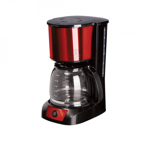 Cafetiera electrica Burgundy Metallic Line BerlingerHaus BH 9158