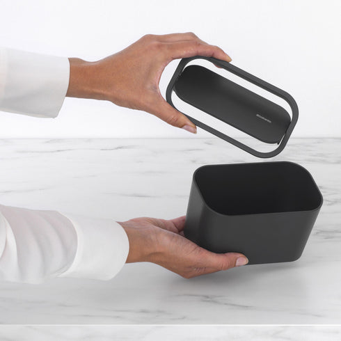 Cos de gunoi de baie Brabantia MindSet Gri Inchis 1005688