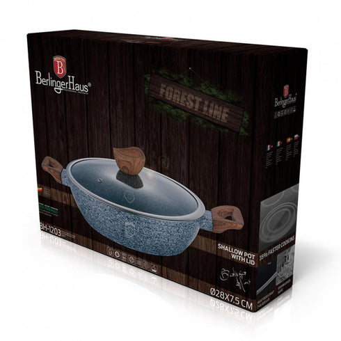 Cratita cu capac 28 cm Forest Line Berlinger Haus BH 1203