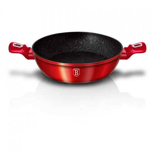 Cratita cu capac 32 cm Burgundy Metallic Line Berlinger Haus BH 1264N