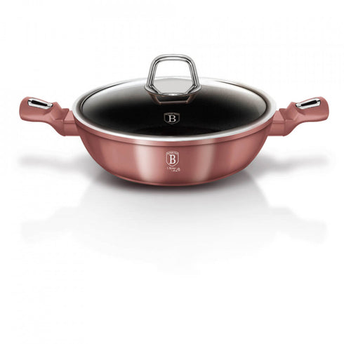 Cratita joasa cu capac I-Rose Collection BerlingerHaus BH 6037