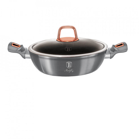 Cratita joasa cu capac Moonlight Collection BerlingerHaus BH 6014