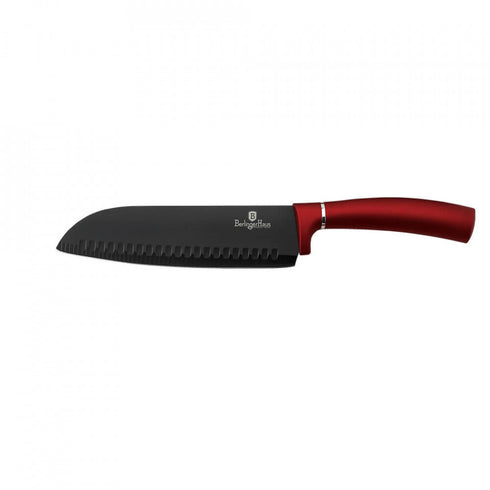 Cutit Santoku Burgundy Metallic Line BerlingerHaus BH 2574