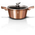 Oala cu capac 28 cm Rose Gold (Cupru) Metallic Line Berlinger Haus BH 1516N