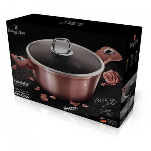 Oala cu capac I-Rose Collection BerlingerHaus BH 6034