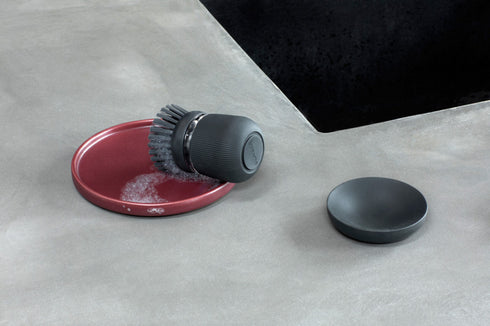 Perie dozator sapun lichid Brabantia Gri Inchis 1003317