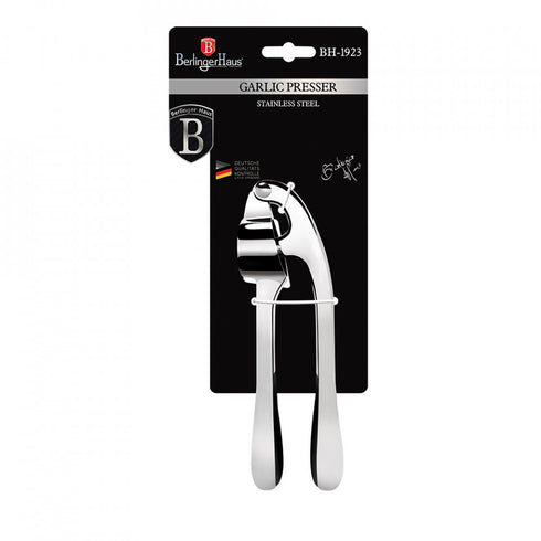 Presa usturoi 17 cm din otel inoxidabil Black Silver Collection Berlinger Haus BH 1923