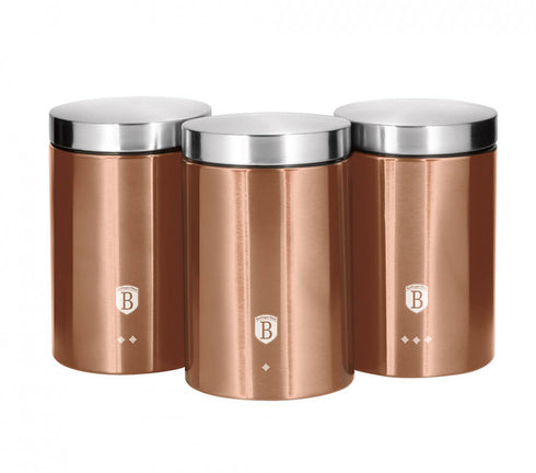 Set 3 recipiente pentru cafea