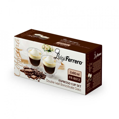Set cesti espresso Luigi Ferrero Coffeina FR-8012 80ml, 2 bucati 1005194