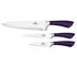 Set cutite (3 piese) Purple Eclipse Collection BerlingerHaus BH 2669