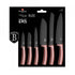 Set cutite otel inoxidabil (6 piese) Rose Gold Metallic Collection Berlinger Haus BH 2611