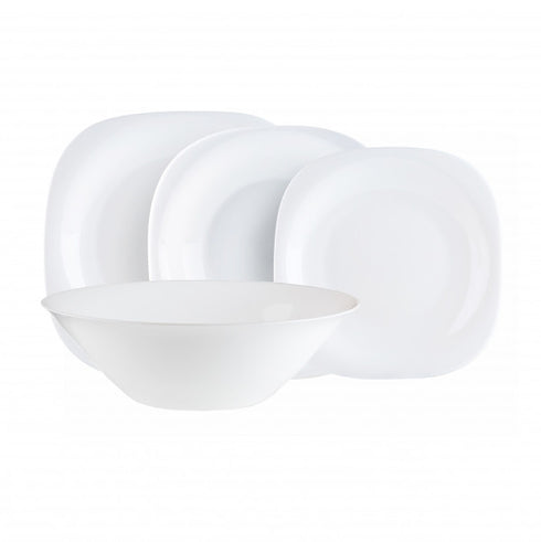 Set vesela de sufragerie Luminarc Carine White 19 buc 108221
