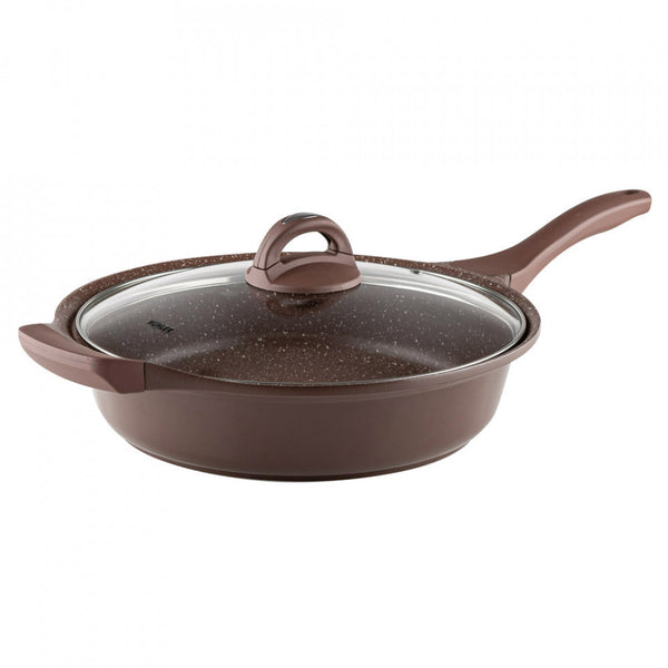 Tigaie adanca cu capac Muhler Mia MR-2807M 28x7cm